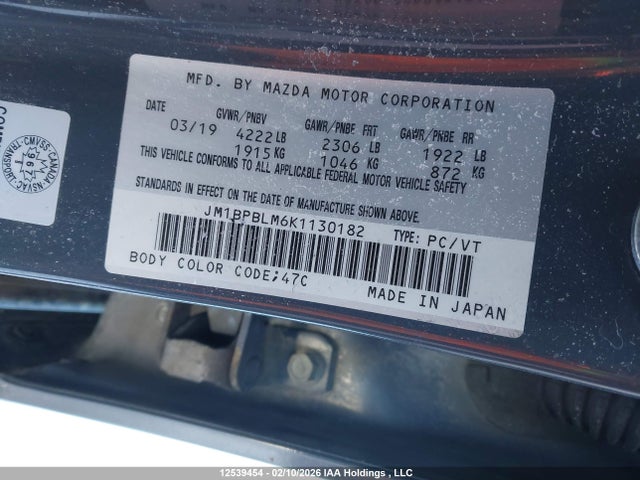 Mazda 3 Preferred Plus 2019 JM1BPBLM6K1130182 Image 9