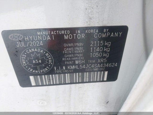 KMHL54JC4SA434624 Hyundai Sonata N-line