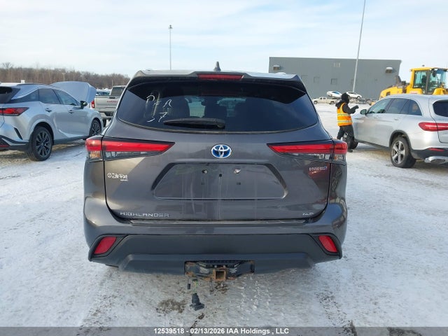 5TDGBRCH4NS556735 Toyota Highlander Hybrid Xle/hybrid Bronze Edition