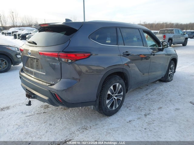 5TDGBRCH4NS556735 Toyota Highlander Hybrid Xle/hybrid Bronze Edition