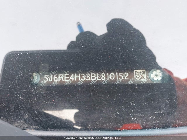 Aukcja sprzedaży 2011 Honda Cr-v, vin: 5J6RE4H33BL810152, numer aukcji: 12539527
