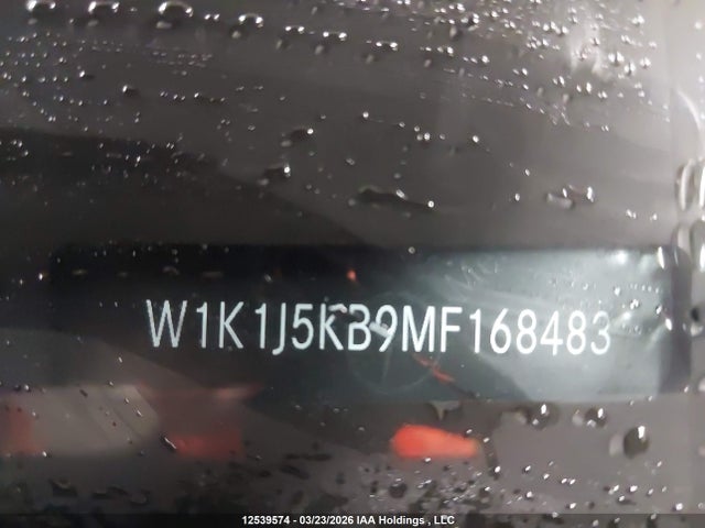 W1K1J5KB9MF168483 Mercedes-Benz E 450 4matic