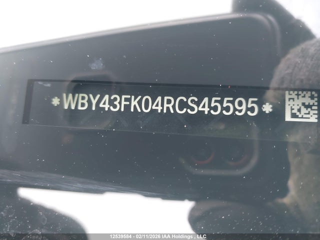 WBY43FK04RCS45595 BMW I5 M60 Xdrive