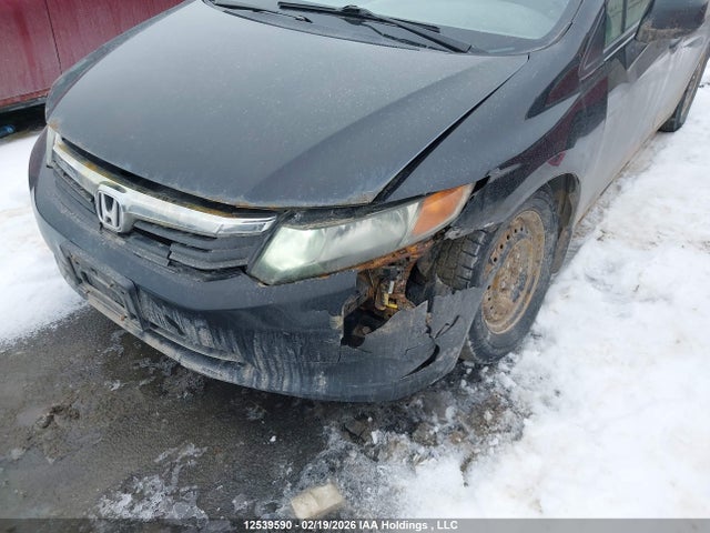 12539590 :رقم المزاد ، 2HGFB2F48CH118065 vin ، 2012 Honda Civic Lx مزاد بيع