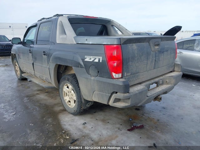 12539615 :رقم المزاد ، 3GNEK12T24G172939 vin ، 2004 Chevrolet Avalanche 1500 مزاد بيع