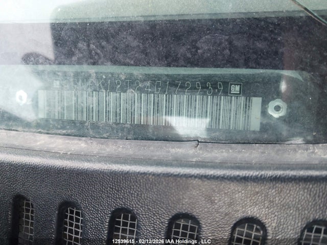 12539615 :رقم المزاد ، 3GNEK12T24G172939 vin ، 2004 Chevrolet Avalanche 1500 مزاد بيع