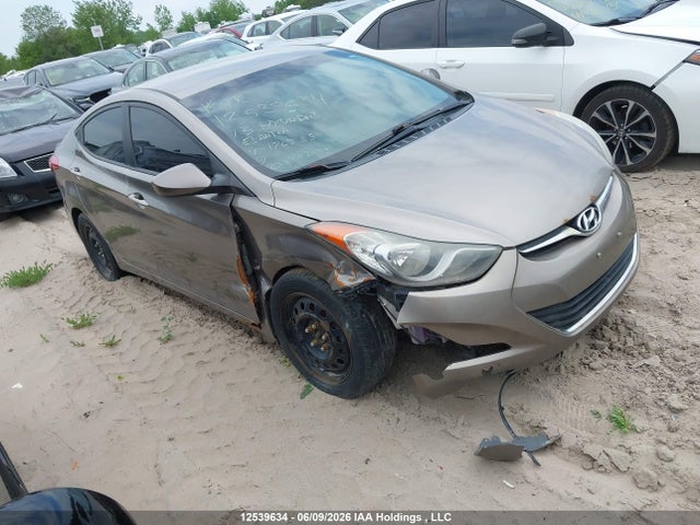 12539634 :رقم المزاد ، 5NPDH4AE1DH176933 vin ، 2013 Hyundai Elantra مزاد بيع