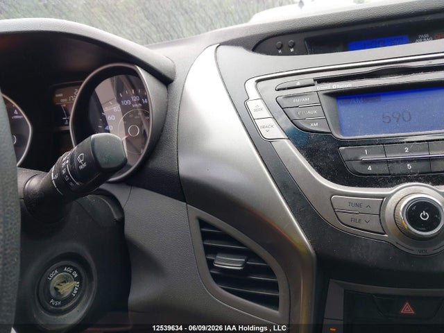 12539634 :رقم المزاد ، 5NPDH4AE1DH176933 vin ، 2013 Hyundai Elantra مزاد بيع