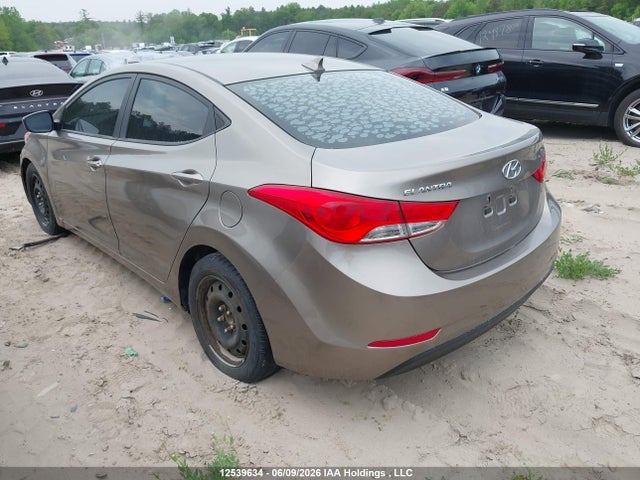 12539634 :رقم المزاد ، 5NPDH4AE1DH176933 vin ، 2013 Hyundai Elantra مزاد بيع