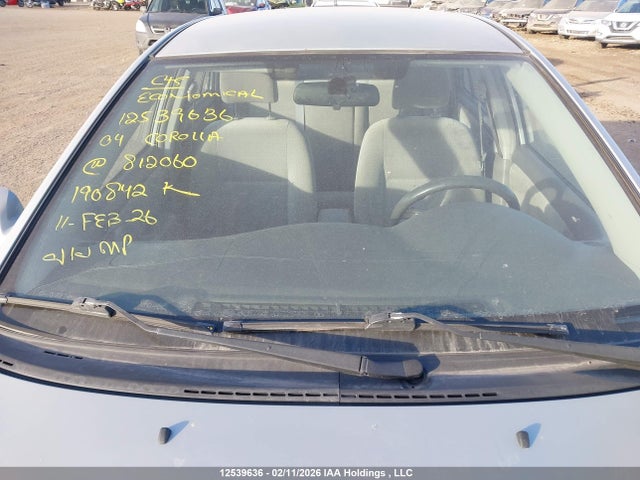 12539636 :رقم المزاد ، 2T1BR32E54C812060 vin ، 2004 Toyota Corolla مزاد بيع