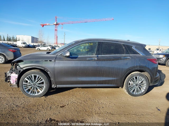 12539638 :رقم المزاد ، 3PCAJ5EB6SF110399 vin ، 2025 Infiniti Qx50 Sensory مزاد بيع