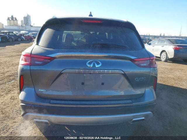 12539638 :رقم المزاد ، 3PCAJ5EB6SF110399 vin ، 2025 Infiniti Qx50 Sensory مزاد بيع