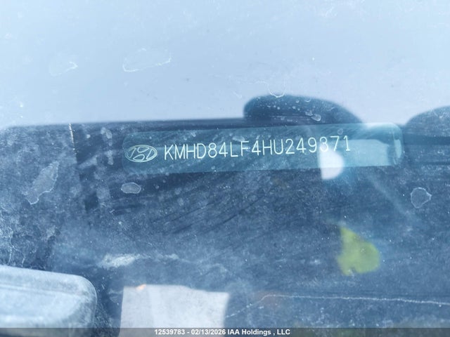 KMHD84LF4HU249371 Hyundai ELANTRA GL