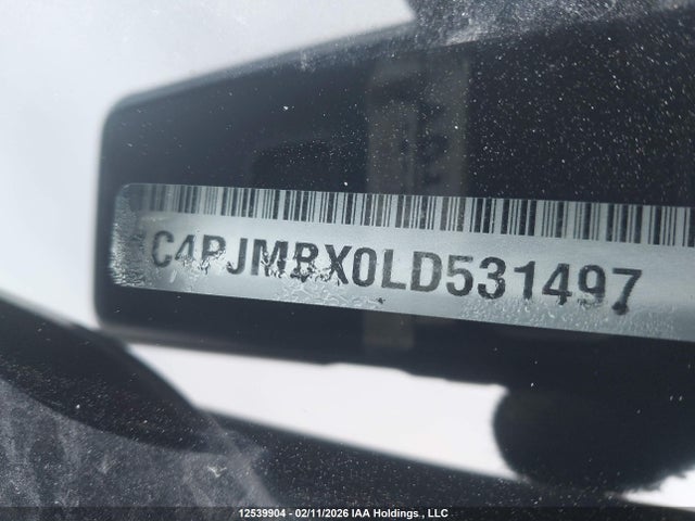 1C4PJMBX0LD531497 Jeep Cherokee Trailhawk