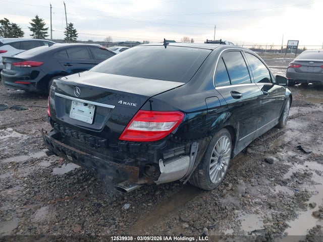 2011 Mercedes-benz C 250 4matic მანქანა იყიდება აუქციონზე, vin: WDDGF8FB3BA485581, აუქციონის ნომერი: 12539938