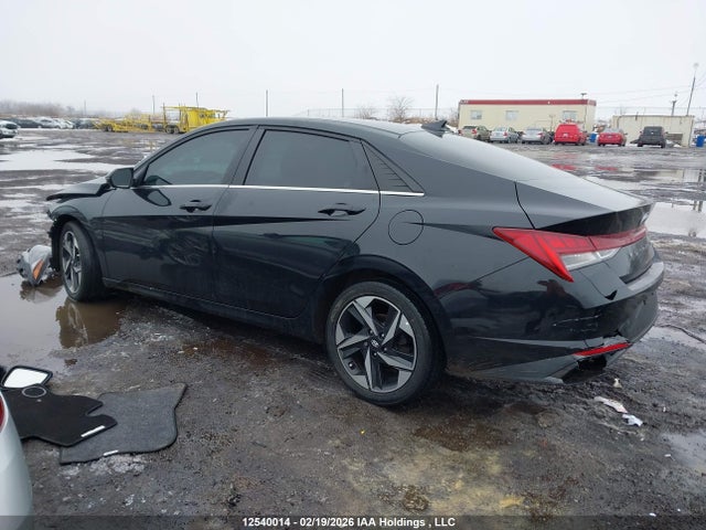 KMHLN4AG7PU400704 Hyundai Elantra Luxury Ivt With Two-tone Interior