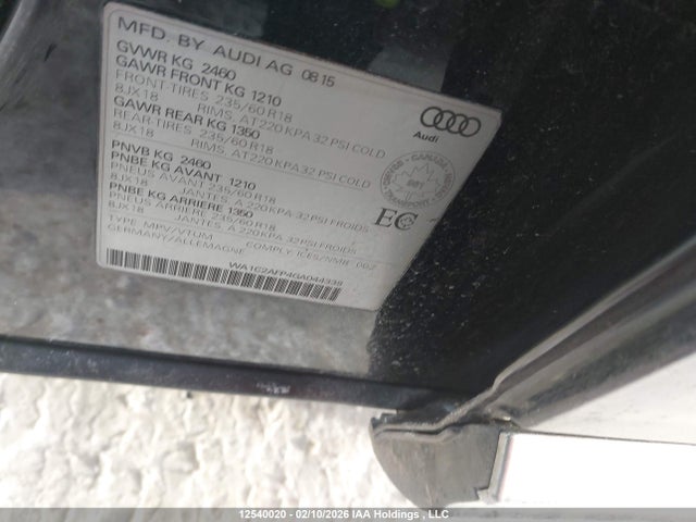 WA1C2AFP4GA044339 Audi Q5