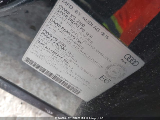WA1C2AFP4GA044339 Audi Q5