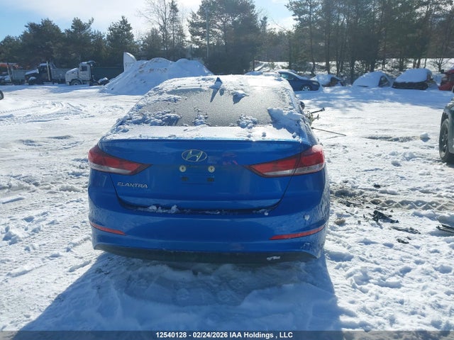 12540128 :رقم المزاد ، KMHD84LF4HU123771 vin ، 2017 Hyundai Elantra Se/value/limited مزاد بيع