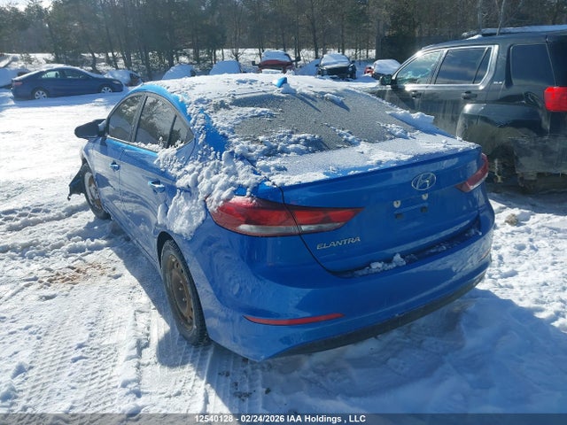 12540128 :رقم المزاد ، KMHD84LF4HU123771 vin ، 2017 Hyundai Elantra Se/value/limited مزاد بيع