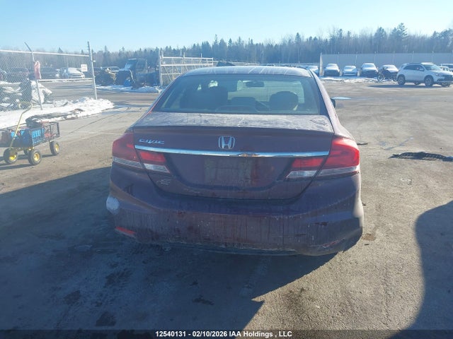 2013 Honda Civic Lx მანქანა იყიდება აუქციონზე, vin: 2HGFB2F48DH043515, აუქციონის ნომერი: 12540131