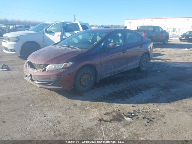 2013 Honda Civic Lx მანქანა იყიდება აუქციონზე, vin: 2HGFB2F48DH043515, აუქციონის ნომერი: 12540131