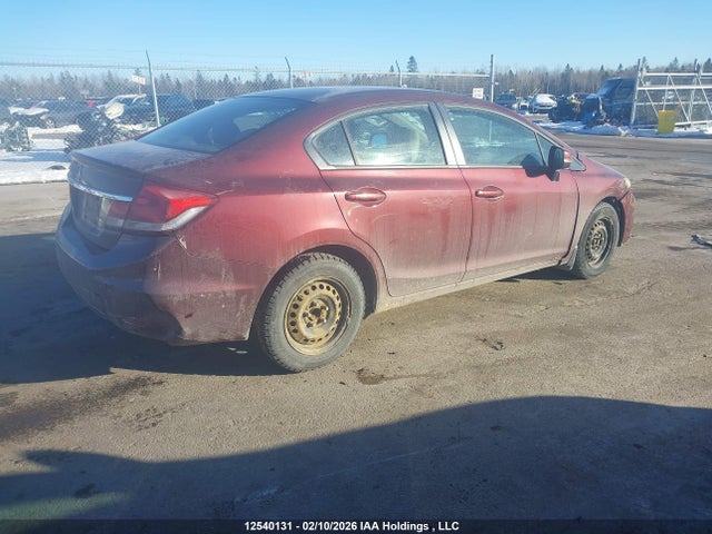 2013 Honda Civic Lx მანქანა იყიდება აუქციონზე, vin: 2HGFB2F48DH043515, აუქციონის ნომერი: 12540131