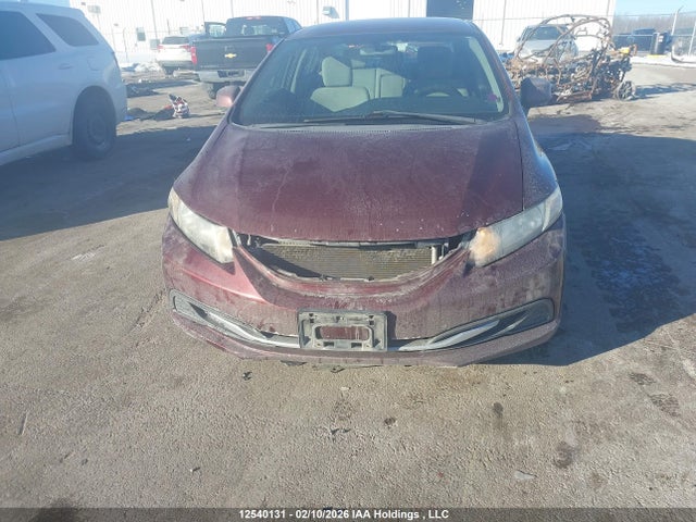 2013 Honda Civic Lx მანქანა იყიდება აუქციონზე, vin: 2HGFB2F48DH043515, აუქციონის ნომერი: 12540131