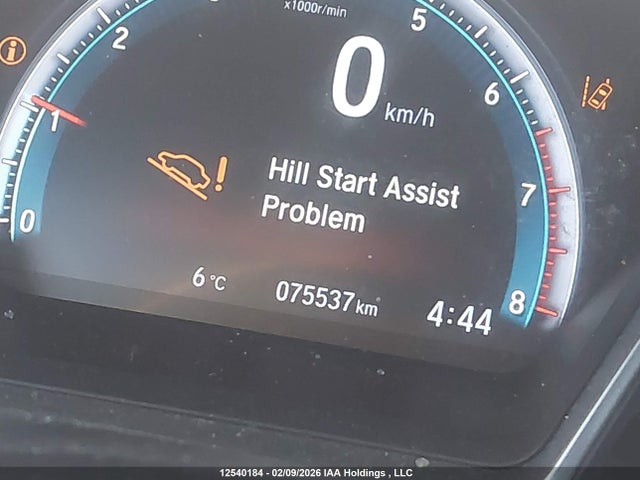 Продаж на аукціоні авто 2019 Honda Civic Touring, vin: 2HGFC1F96KH101024, номер лоту: 12540184