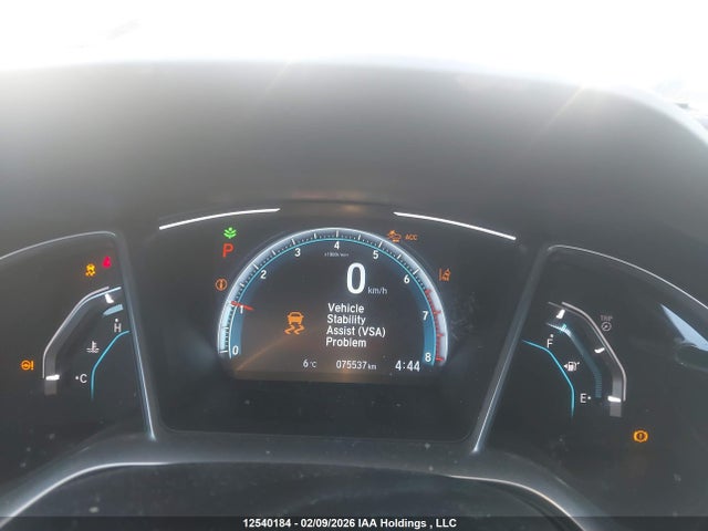 Продаж на аукціоні авто 2019 Honda Civic Touring, vin: 2HGFC1F96KH101024, номер лоту: 12540184