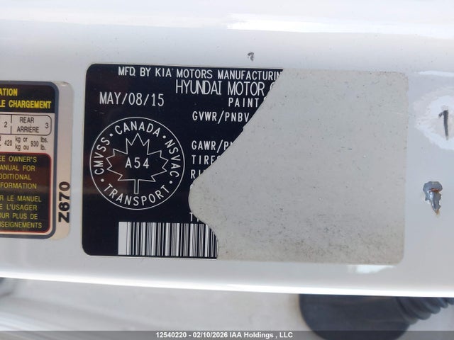 5XYZUDLB9GG307266 Hyundai Santa Fe Sport 2.4 Premium