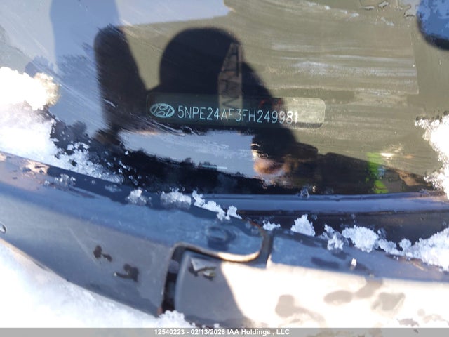 5NPE24AF3FH249981 Hyundai SONATA GLS