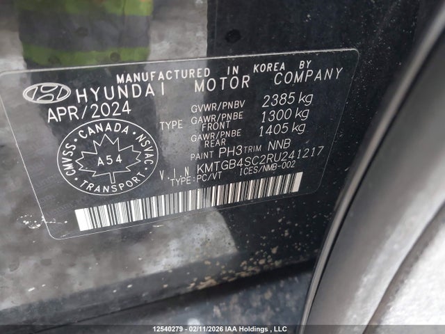 KMTGB4SC2RU241217 Genesis G80 Advanced