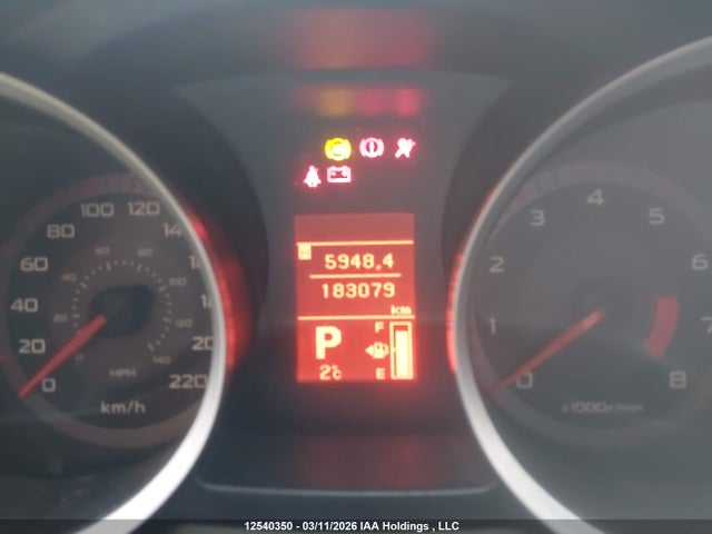 12540350 :رقم المزاد ، JA3AU26U08U605525 vin ، 2008 Mitsubishi Lancer مزاد بيع