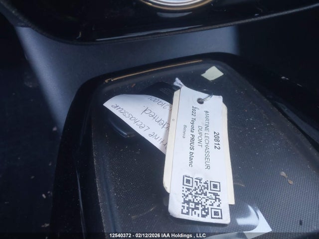 JTDKAMFP0N3219001 Toyota PRIUS PRIME