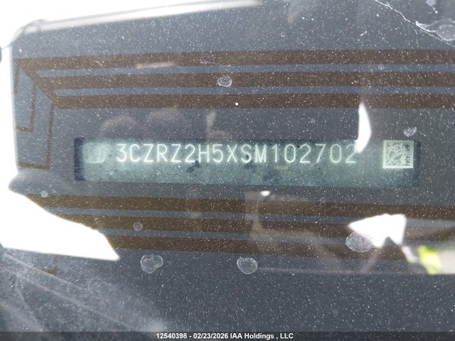 3CZRZ2H5XSM102702 Honda HR-V SPORT