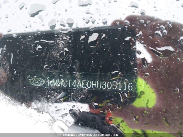 KMHCT4AE0HU305116 Hyundai ACCENT SE