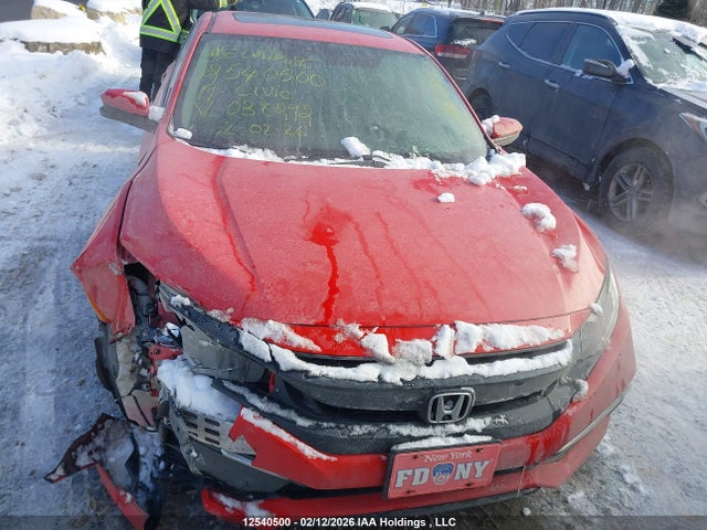 12540500 :رقم المزاد ، 2HGFC2F75KH038292 vin ، 2019 Honda Civic مزاد بيع