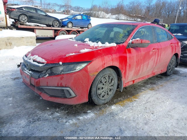 12540500 :رقم المزاد ، 2HGFC2F75KH038292 vin ، 2019 Honda Civic مزاد بيع