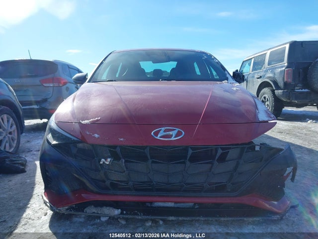 KMHLW4AKXNU001896 Hyundai Elantra N Manual