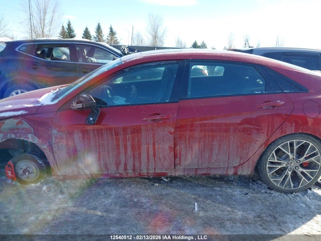 KMHLW4AKXNU001896 Hyundai Elantra N Manual