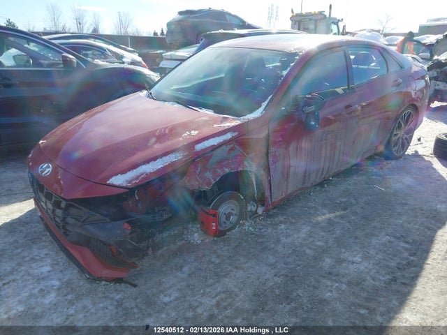 KMHLW4AKXNU001896 Hyundai Elantra N Manual