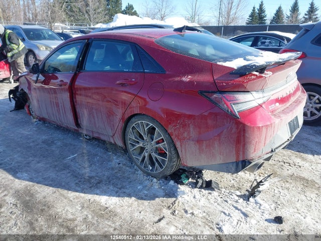 KMHLW4AKXNU001896 Hyundai Elantra N Manual