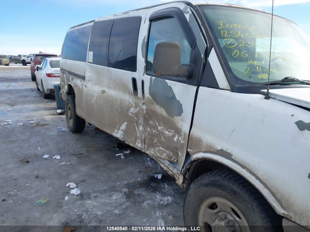 12540540 :رقم المزاد ، 1GAHG39U661234015 vin ، 2006 Chevrolet Express Ls مزاد بيع