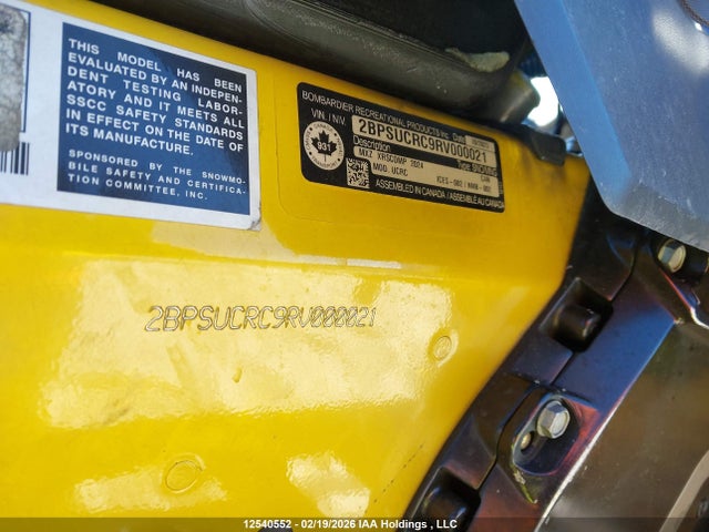 Skidoo Skidoo. 2024 2BPSUCRC9RV000021 Image 12