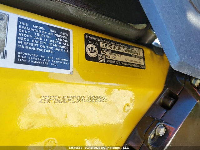 Skidoo Skidoo. 2024 2BPSUCRC9RV000021 Image 13
