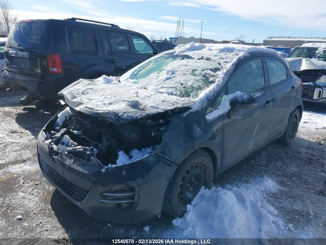 12540570 :رقم المزاد ، KNADN5A36G6721193 vin ، 2016 Kia Rio Ex/sx مزاد بيع