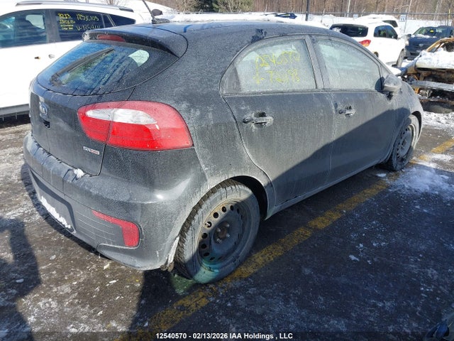 12540570 :رقم المزاد ، KNADN5A36G6721193 vin ، 2016 Kia Rio Ex/sx مزاد بيع