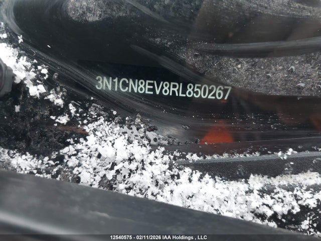 3N1CN8EV8RL850267 Nissan VERSA SV