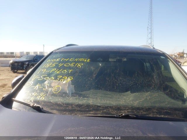 5FNYF6H79KB500328 Honda PILOT EXL